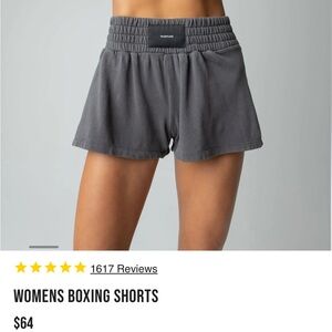TALENTLESS Steel Gray Boxing Shorts